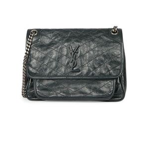 Saint Laurent Medium Niki Leather Shoulder Bag
